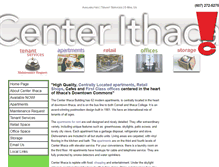 Tablet Screenshot of centerithaca.com